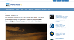 Desktop Screenshot of istanbulreise.net